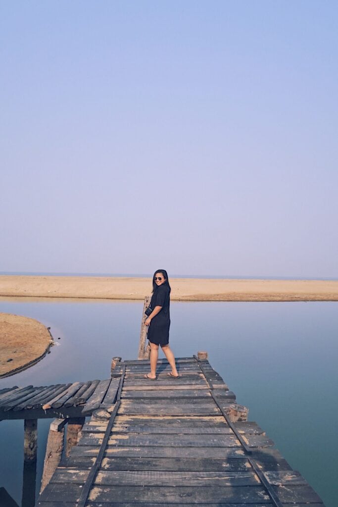 Evan Kristine in Kerala, India, during a 2015 tour with Kerala Tourism