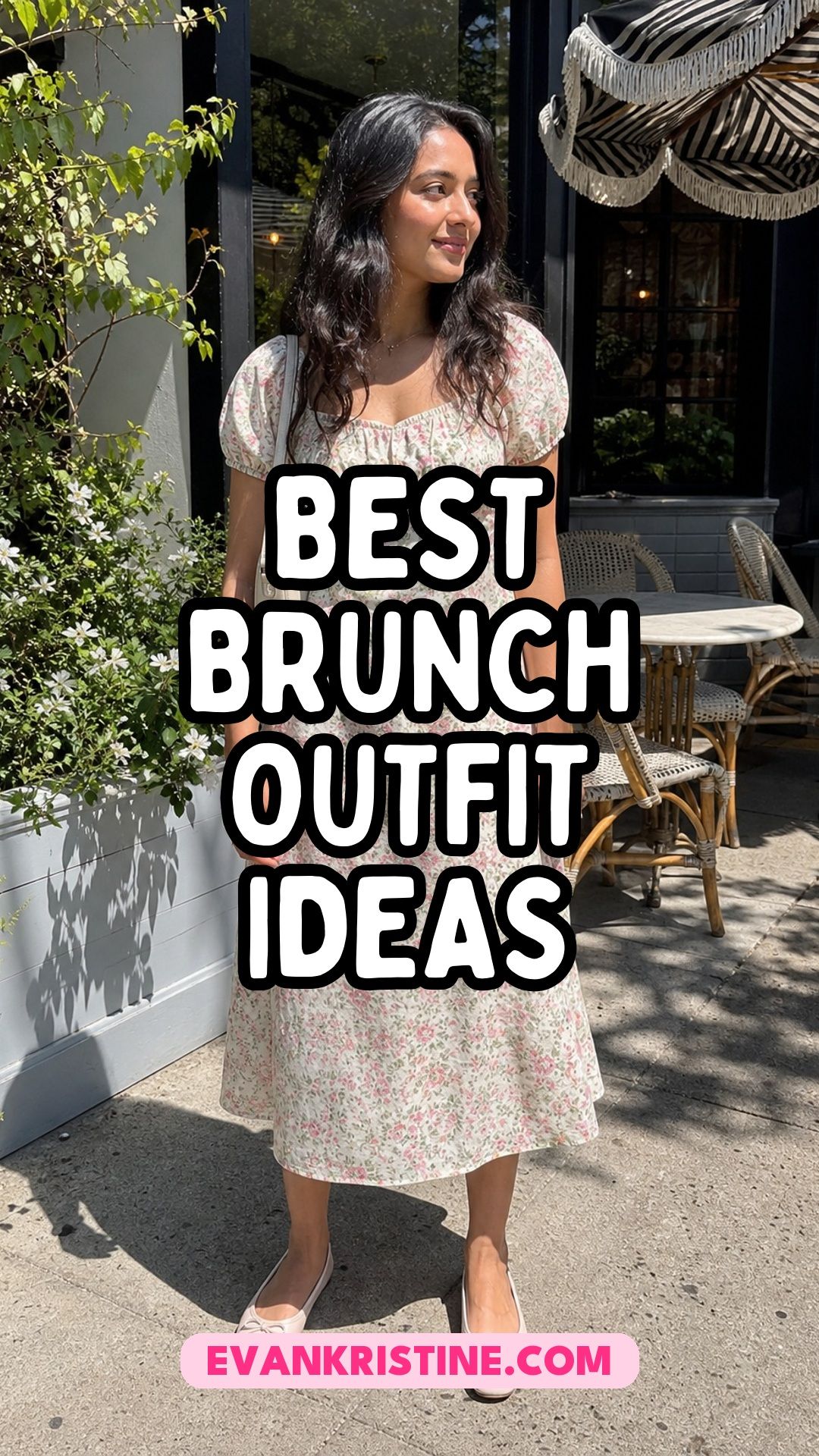 Brunch outfit ideas Pinterest pin