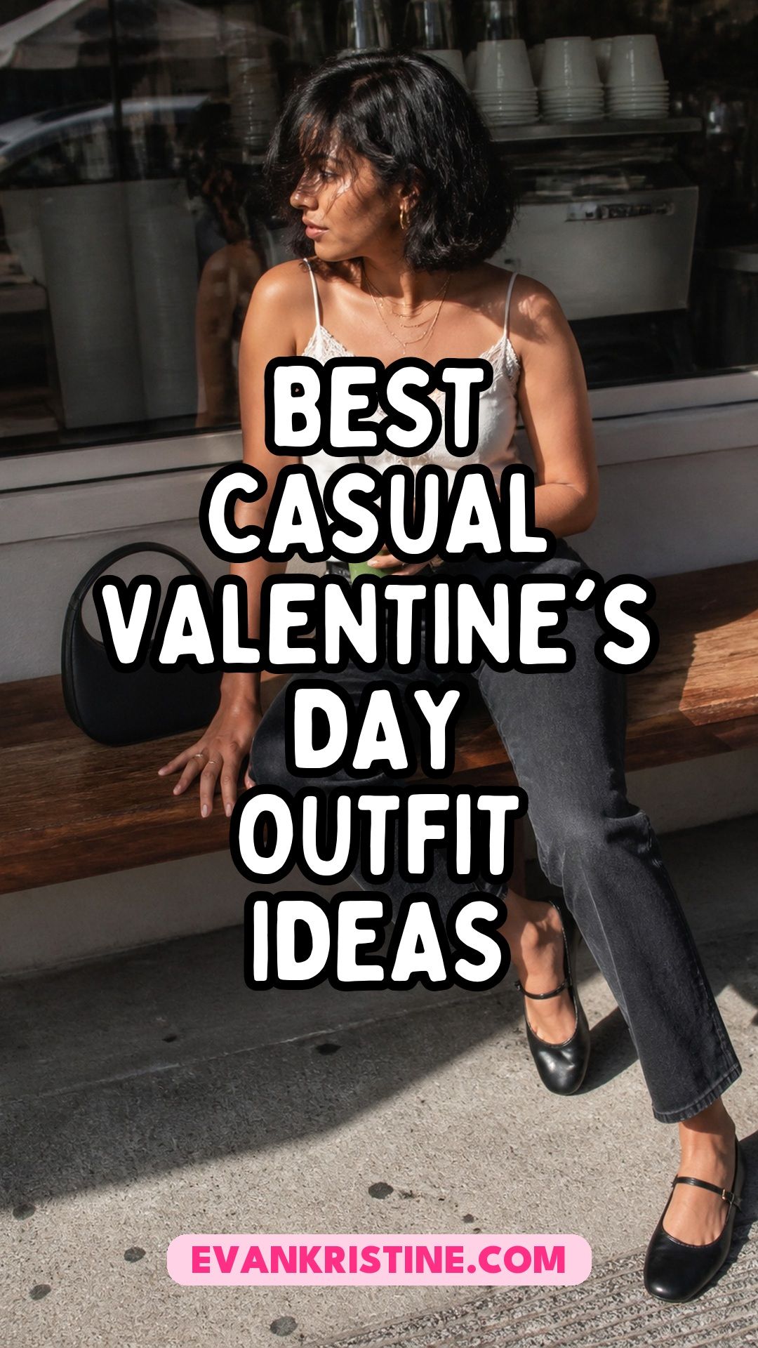 Casual Valentine s day outfit ideas Pinterest pin