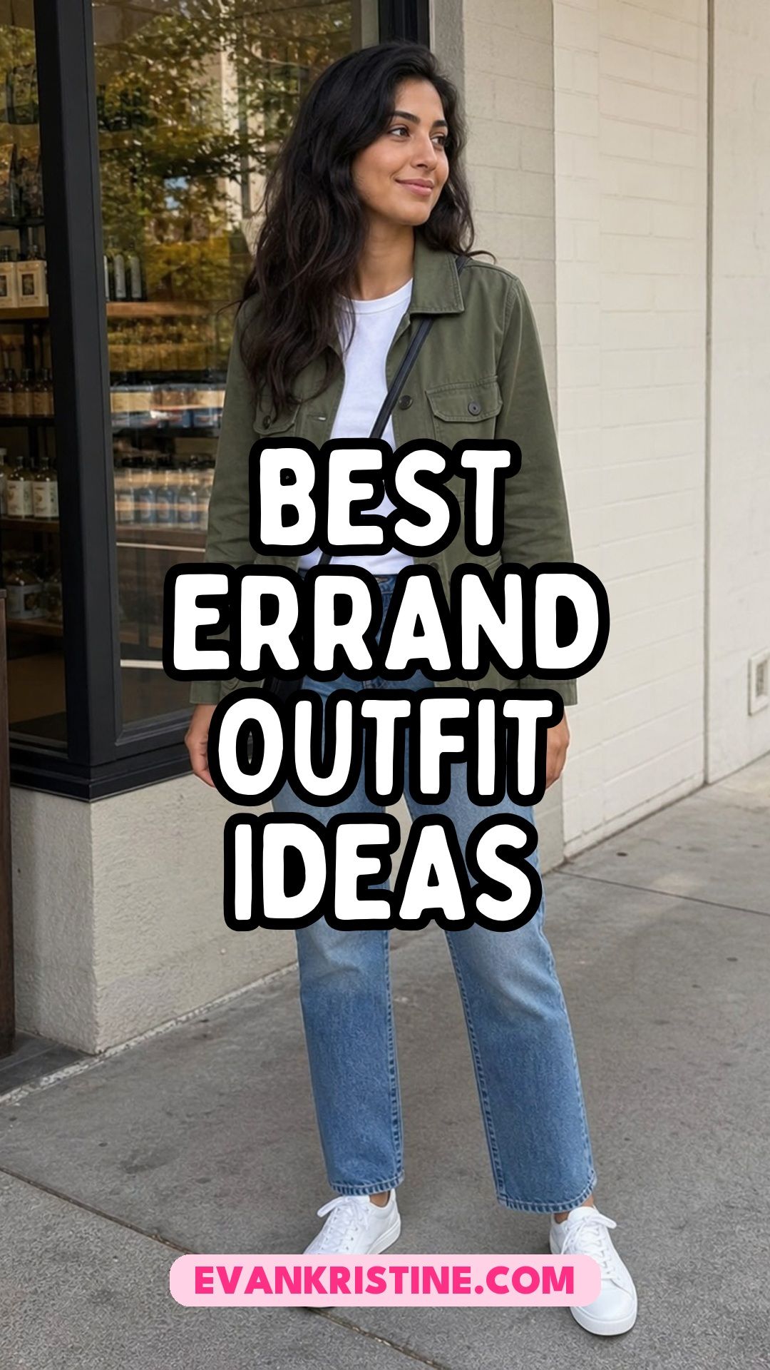 Errand outfit ideas Pinterest pin