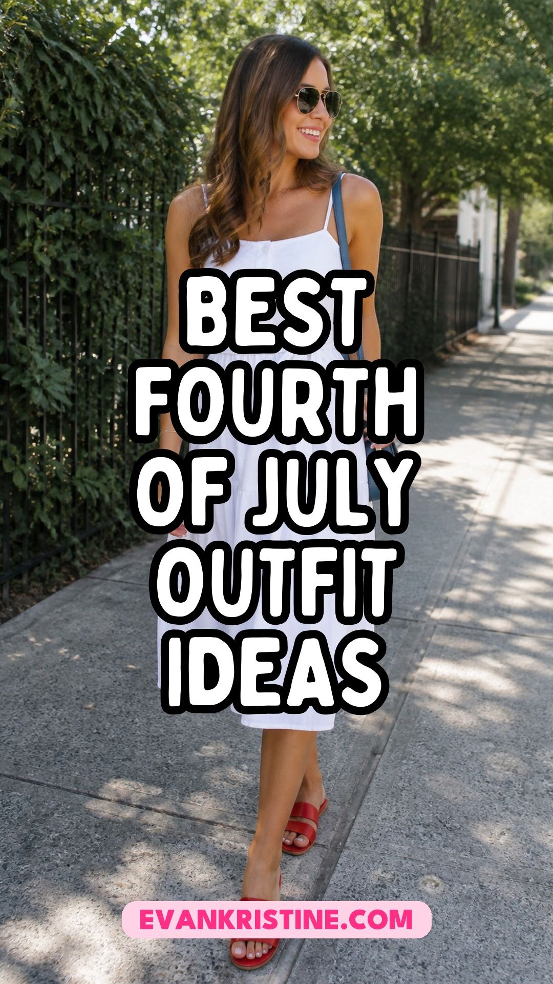 Fourth of July outfit ideas Pinterest pin