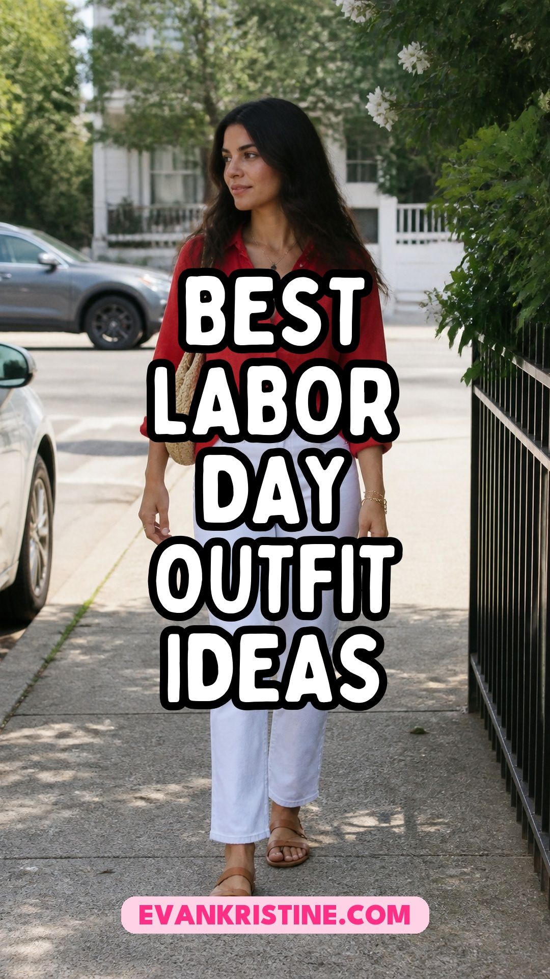 Labor Day outfit ideas Pinterest pin