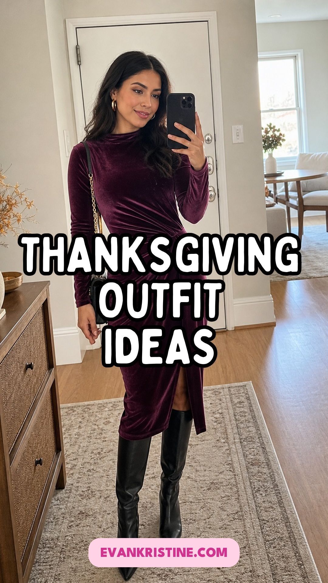 Thanksgiving outfit ideas Pinterest pin