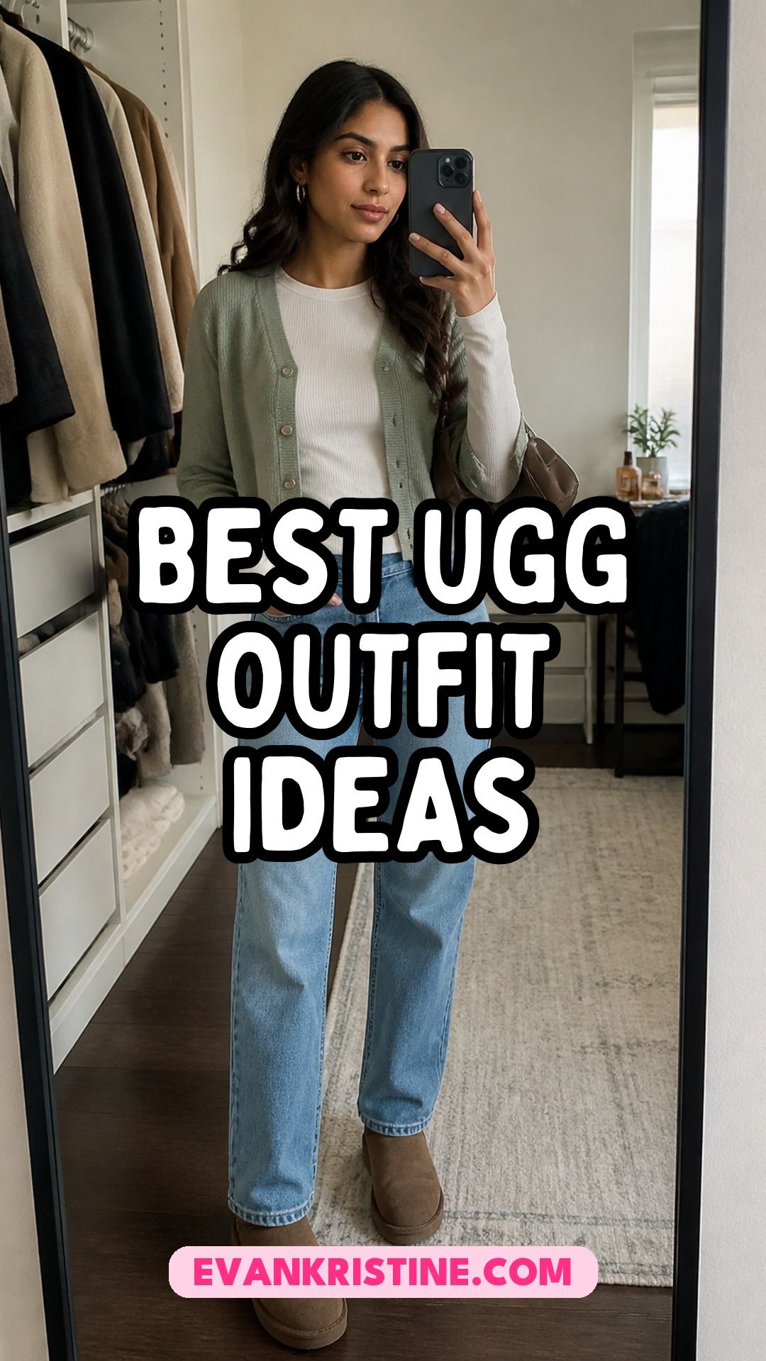UGG outfit ideas Pinterest pin